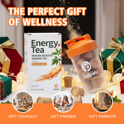 Saipin Ginseng Oolong Tea | 2× Large Boxes (40 Capsules Total)