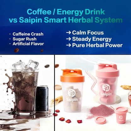 Saipin Tea Duo | Large Box Set | Ginseng Oolong + Rose Ginseng