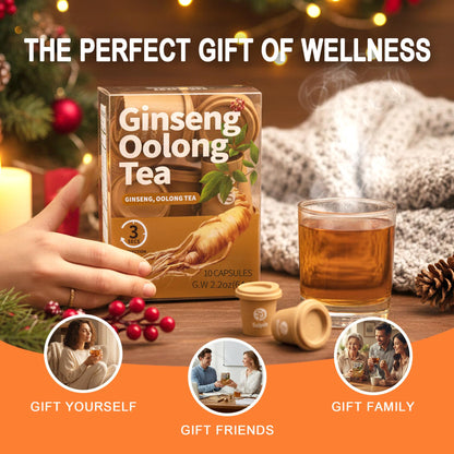 Saipin Ginseng Oolong Tea | 2× Small Box (20 Capsules Total)