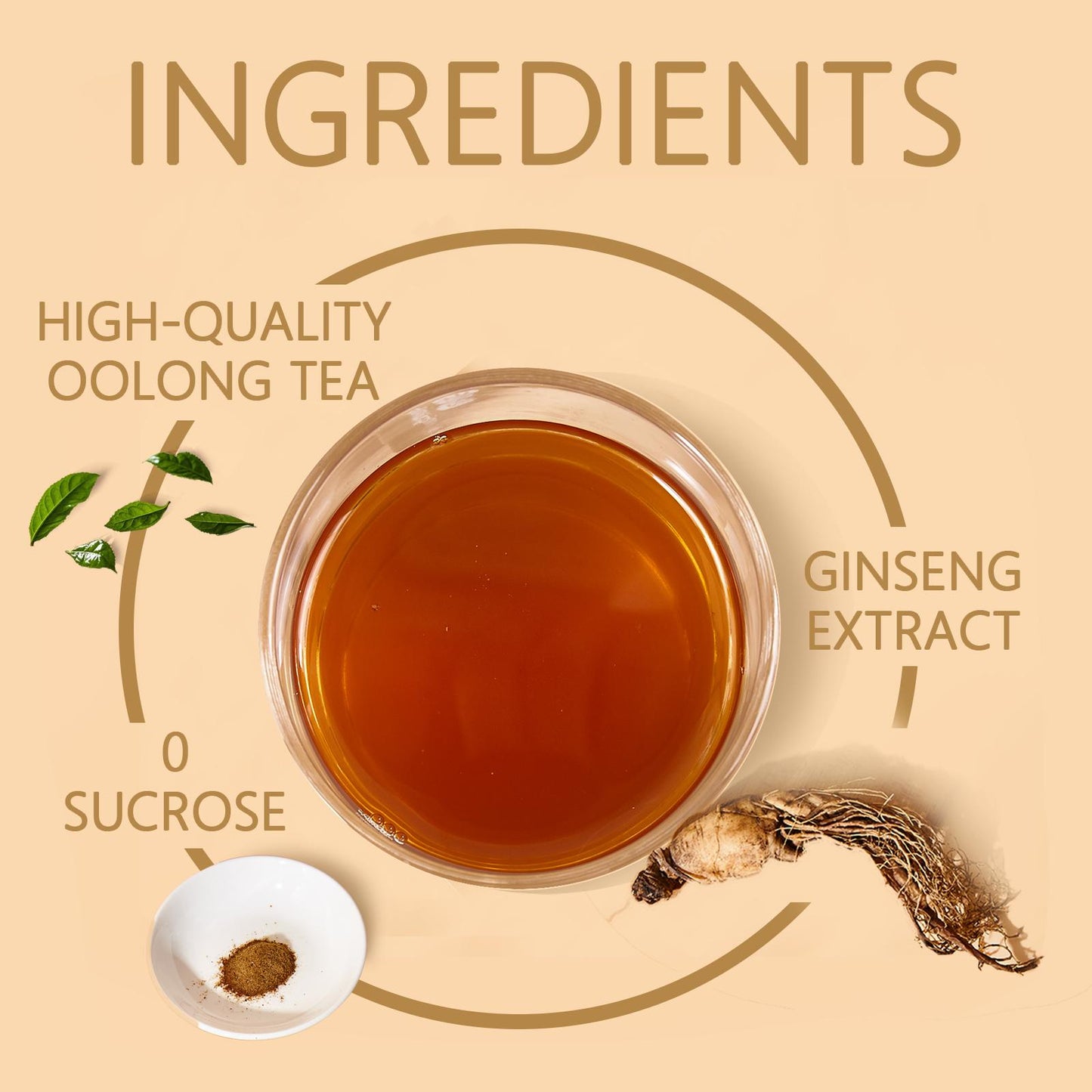 Saipin Ginseng Oolong Freeze-Dried Tea | Large Box (20 Capsules)