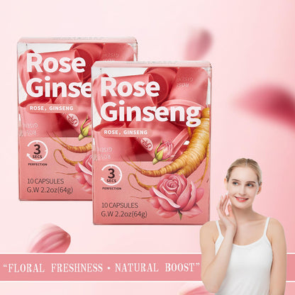 Saipin Rose American Ginseng Tea | 2× Small Boxes (20 Capsules)
