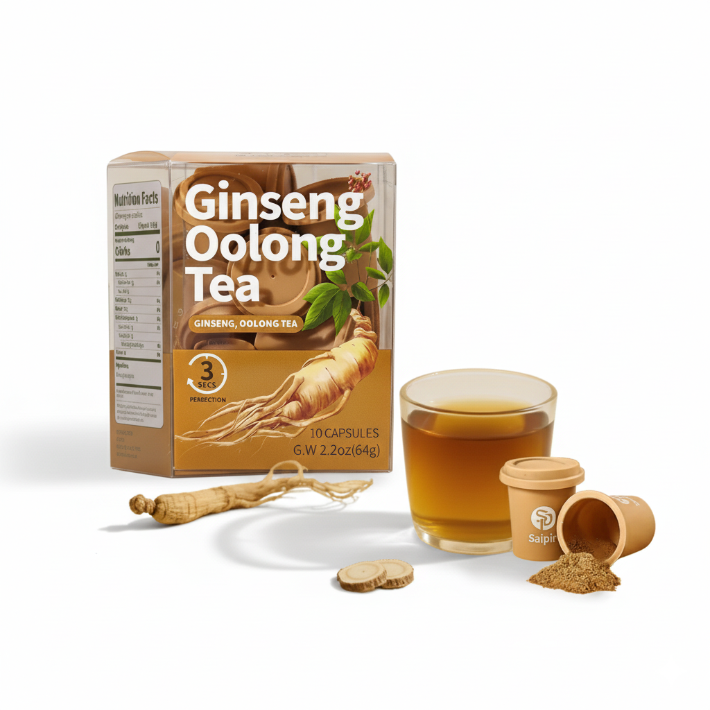 Saipin Ginseng Oolong Freeze-Dried Tea | Small Box (10 Capsules)