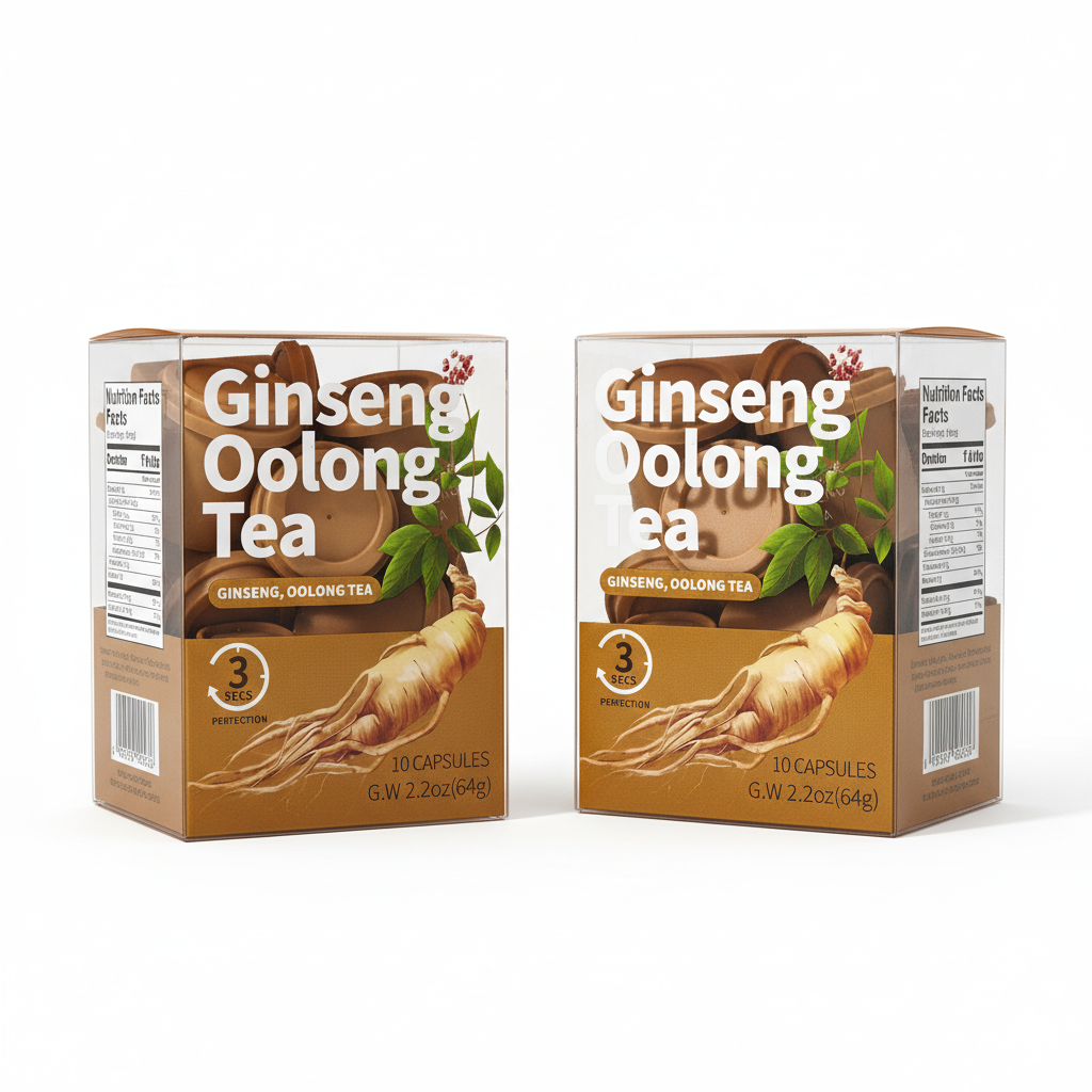 Saipin Ginseng Oolong Tea | 2× Small Box (20 Capsules Total)