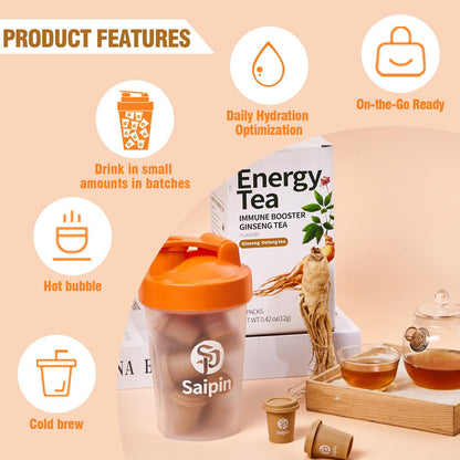 Saipin Ginseng Oolong Freeze-Dried Tea | Large Box (20 Capsules)